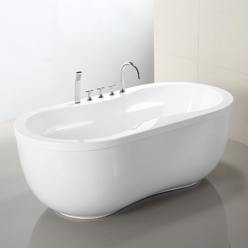 65-дюймовая акриловая ванна в форме арахиса специального дизайна 6811