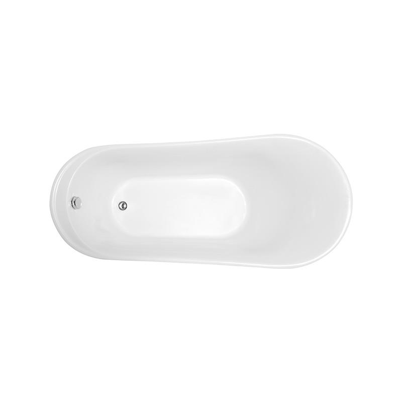 67-дюймовая классическая отдельностоящая ванна для тапочек 6803