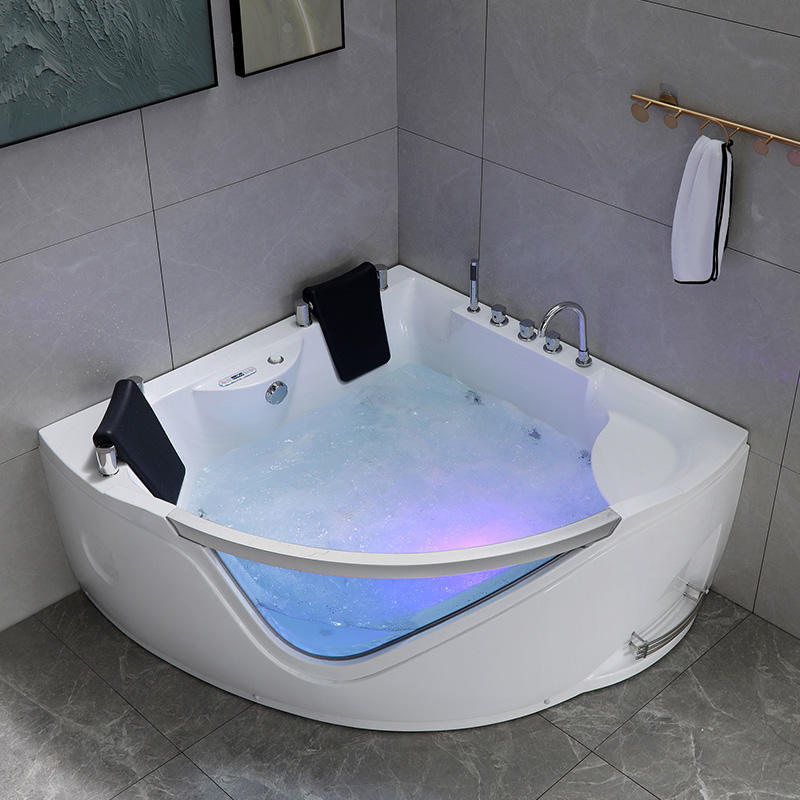 59-дюймовая роскошная акриловая гидромассажная ванна с гидромассажем