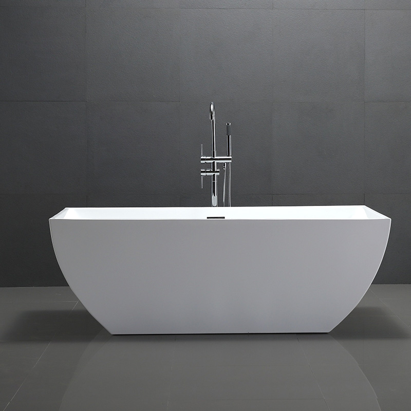 Акриловая ванна 59” 67” простого дизайна с чистыми линиями 6821