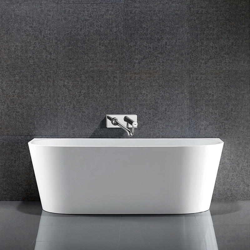 Современная стильная отдельностоящая акриловая ванна Back to Wall 1300 1400 1500 1600 1700 1800